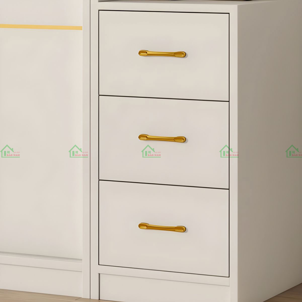 Tủ Quần Áo Cánh Lùa MDF Đẹp Hiện Đại TAL08