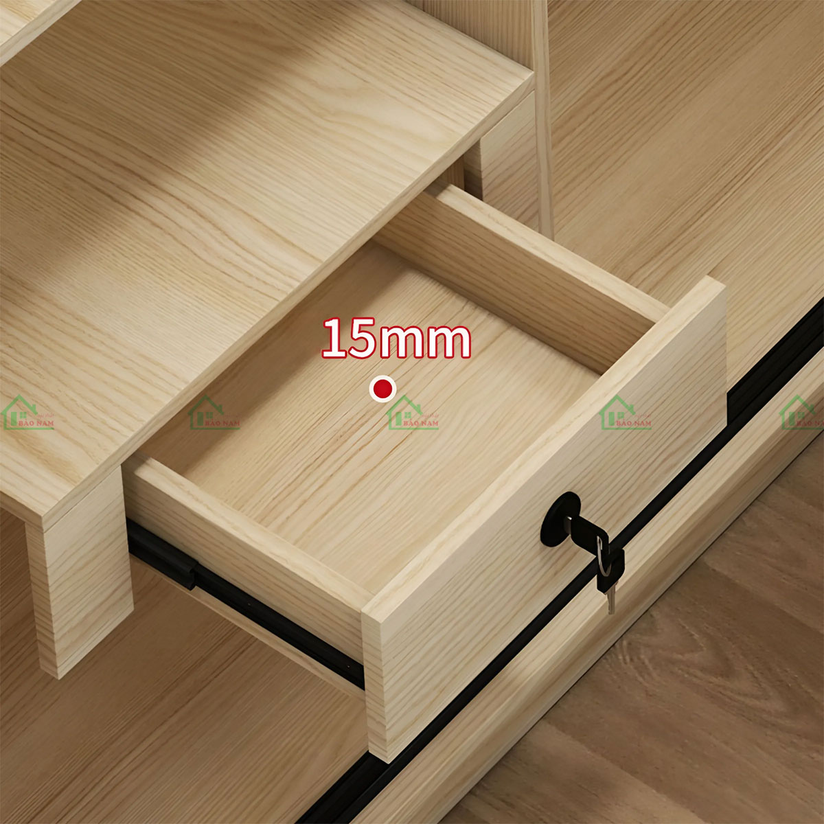 Tủ Quần Áo Cửa Lùa Vân Gỗ Hiện Đại Đẹp TAL32