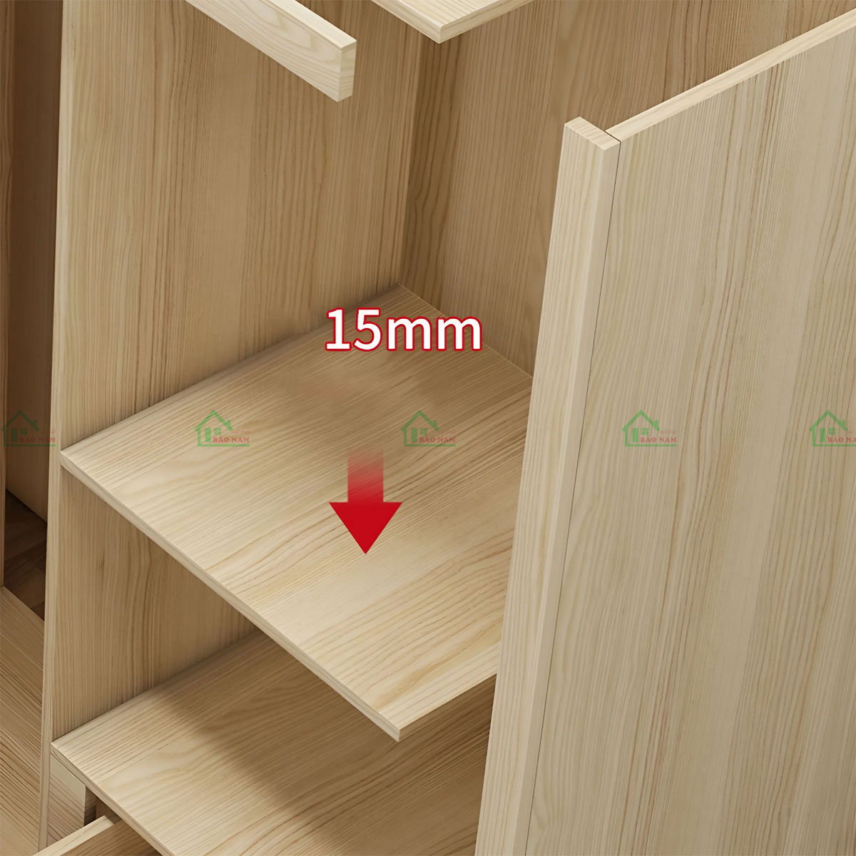 Tủ Quần Áo Cửa Lùa Vân Gỗ Hiện Đại Đẹp TAL32