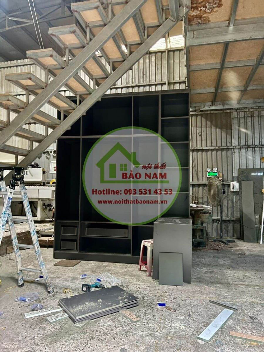 Thiết Kế & Sản Xuất Tủ Áo Gỗ TA46 Chất Lượng - Nội Thất Bảo Nam