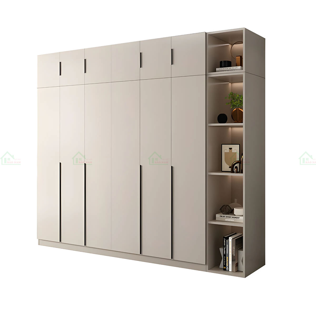 Tủ Quần Áo Gỗ Công Nghiệp Hiện Đại TA59