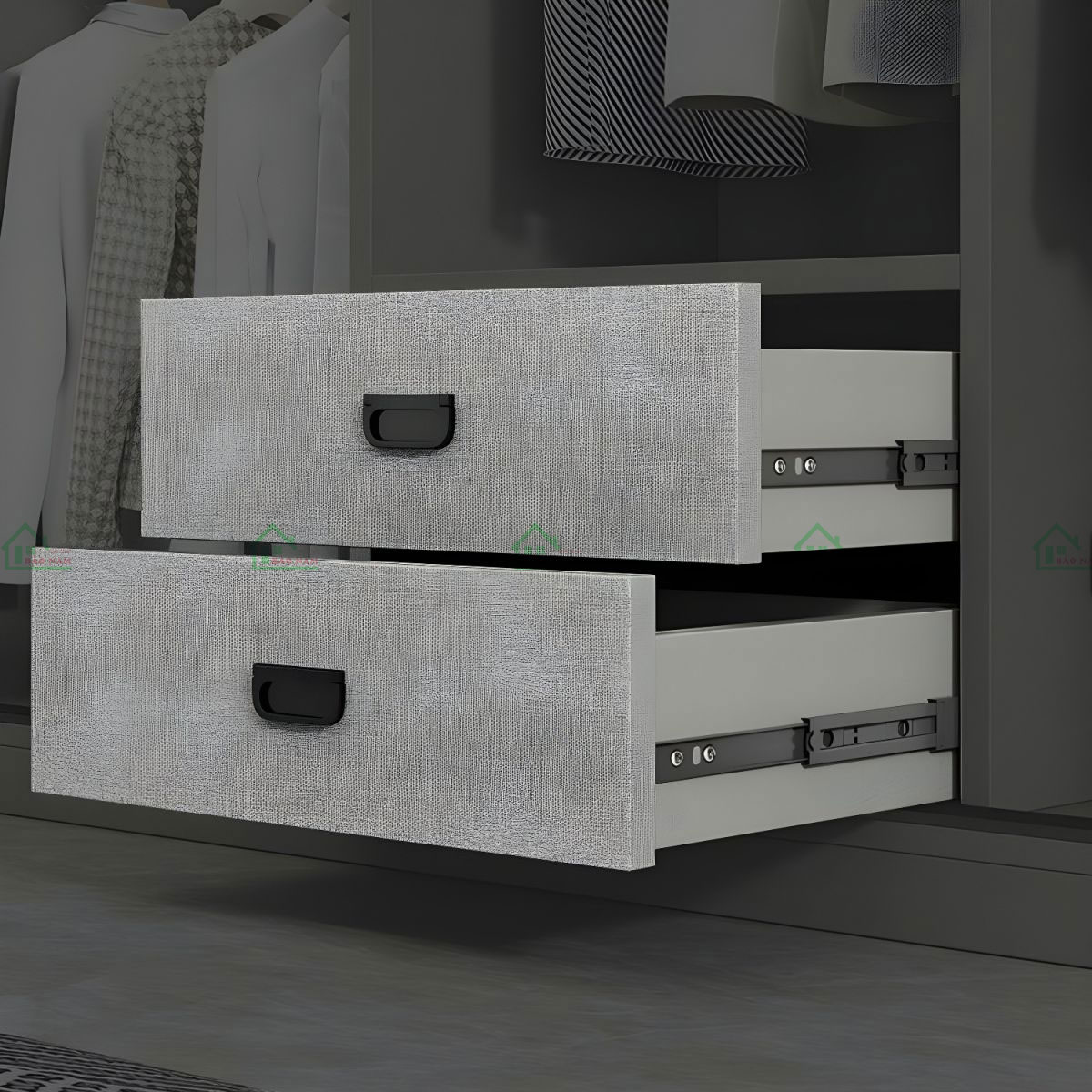 Tủ Quần Áo Gỗ Công Nghiệp MDF 3 Cánh Lùa Đẹp Hiện Đại TAL20