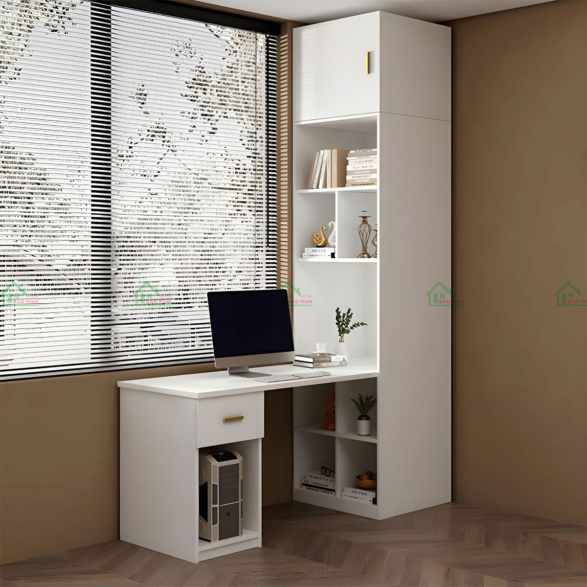 Tủ Quần Áo Gỗ Công Nghiệp MDF An Cường TA43