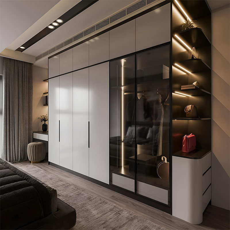 Mẫu Tủ Quần Áo TA01 Hiện Đại Mẫu Tủ Quần Áo TA01 Hiện Đại