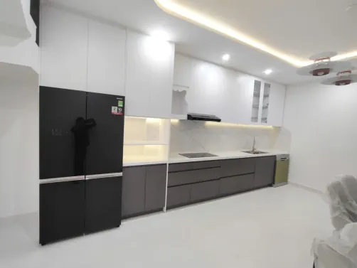 Tủ Bếp Nhà Phố Âu Dương Lân, Quận 8 – Công Trình Nhà Chị Đào