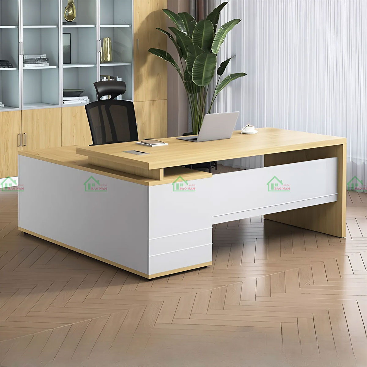 Thiết kế hiện đại, sang trọng với kiểu dáng chữ L ấn tượng
