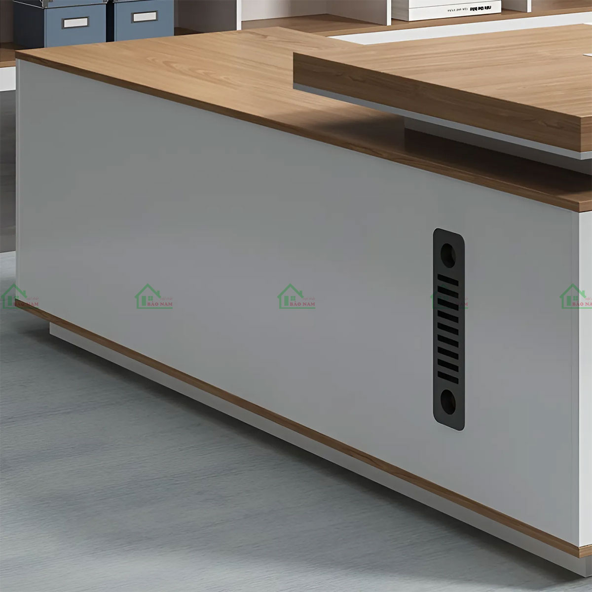 Bàn Làm Việc Giám Đốc Chữ L Hiện Đại Cao Cấp PLV08