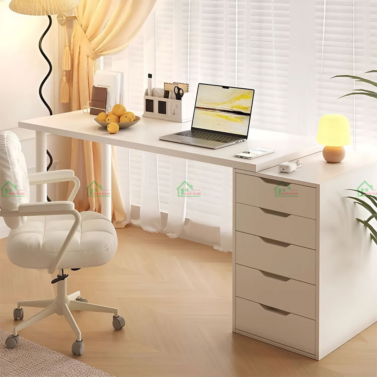 Bàn Làm Việc Ikea Đẹp Hiện Đại PLV26 