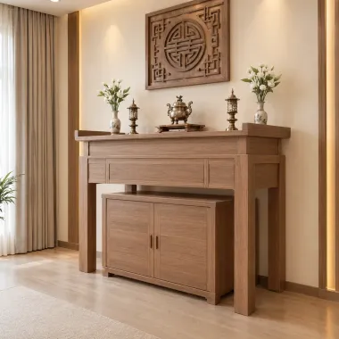 BÀN THỜ GỖ CÔNG NGHIỆP PT-16​​​​​​​