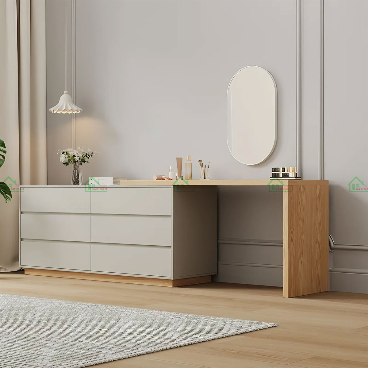 Bàn Trang Điểm Hiện Đại BTD07