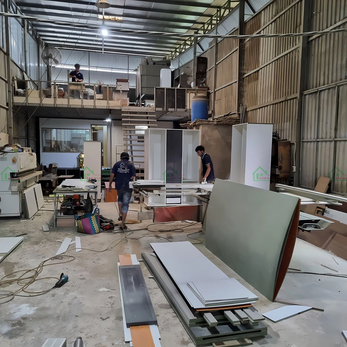 Nội Thất Bảo Nam - sản xuất tủ bếp tại xưởng, đảm bảo chất lượng tốt nhất.
