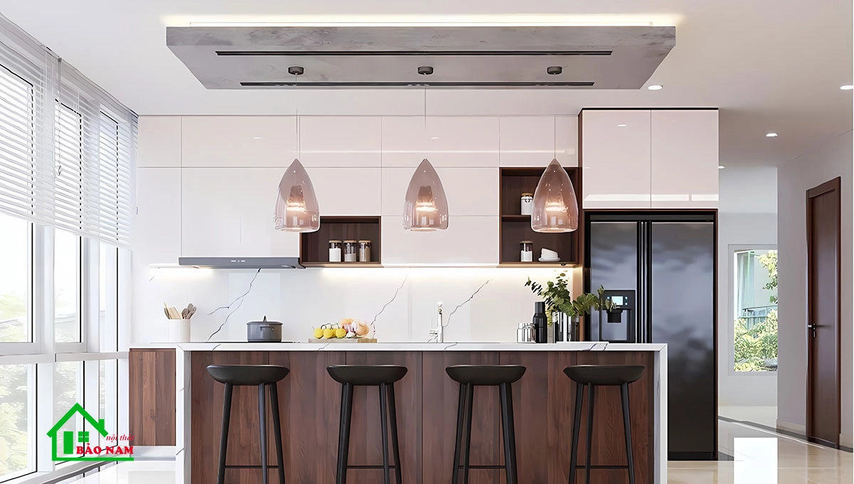 Nên chọn chất liệu gì để đảm bảo tủ bếp bền đẹp và tiện dụng?