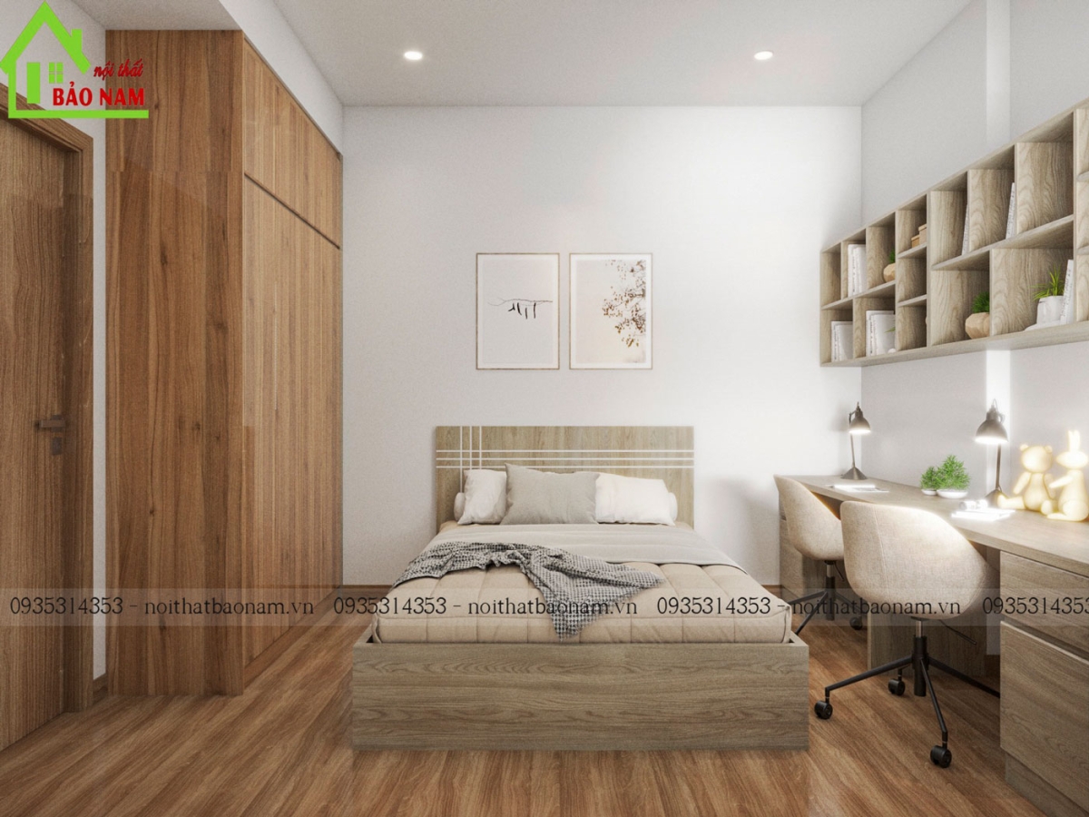 Bộ Giường Tủ Phòng Ngủ Giá Rẻ PN51
