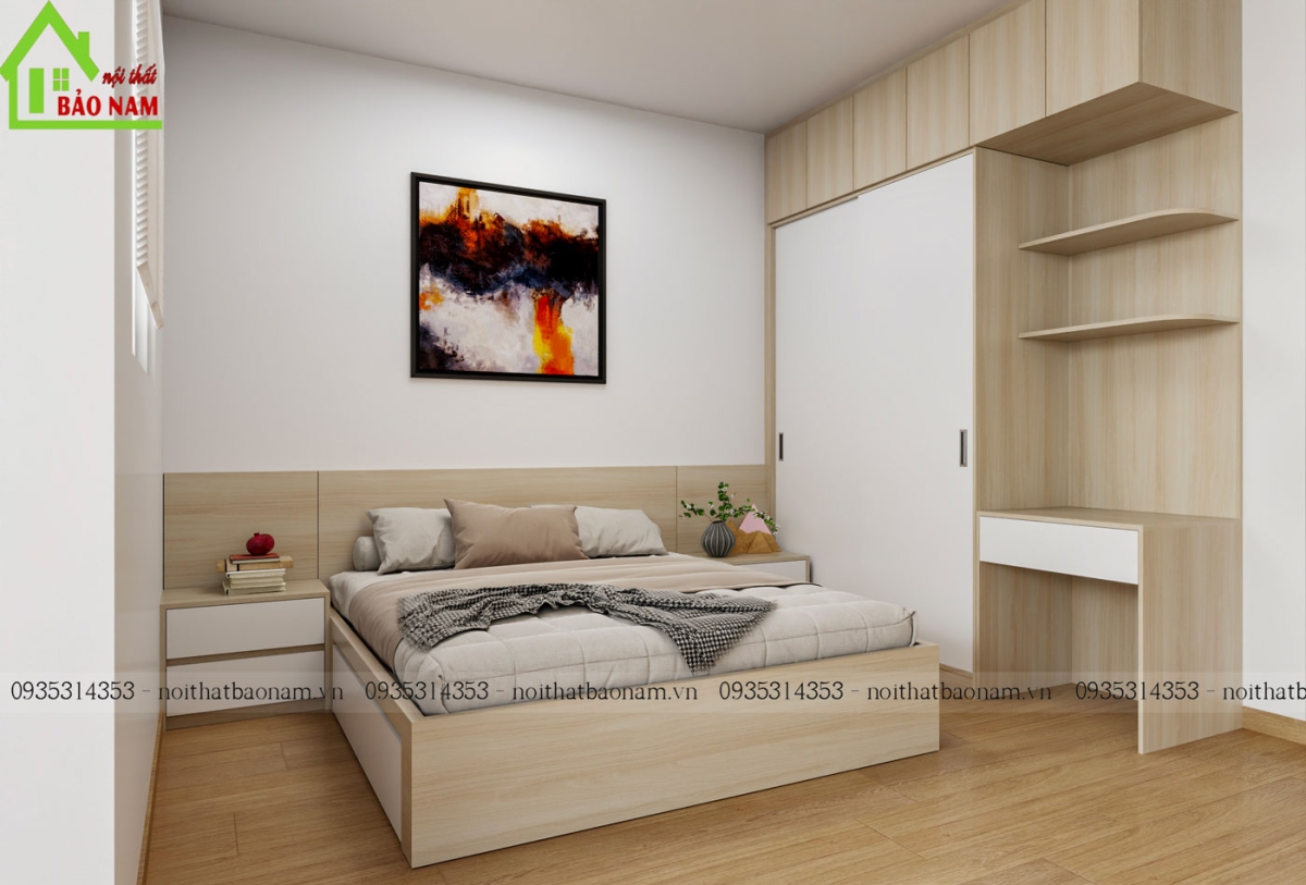 Bộ Giường Tủ Phòng Ngủ Hiện Đại PN50