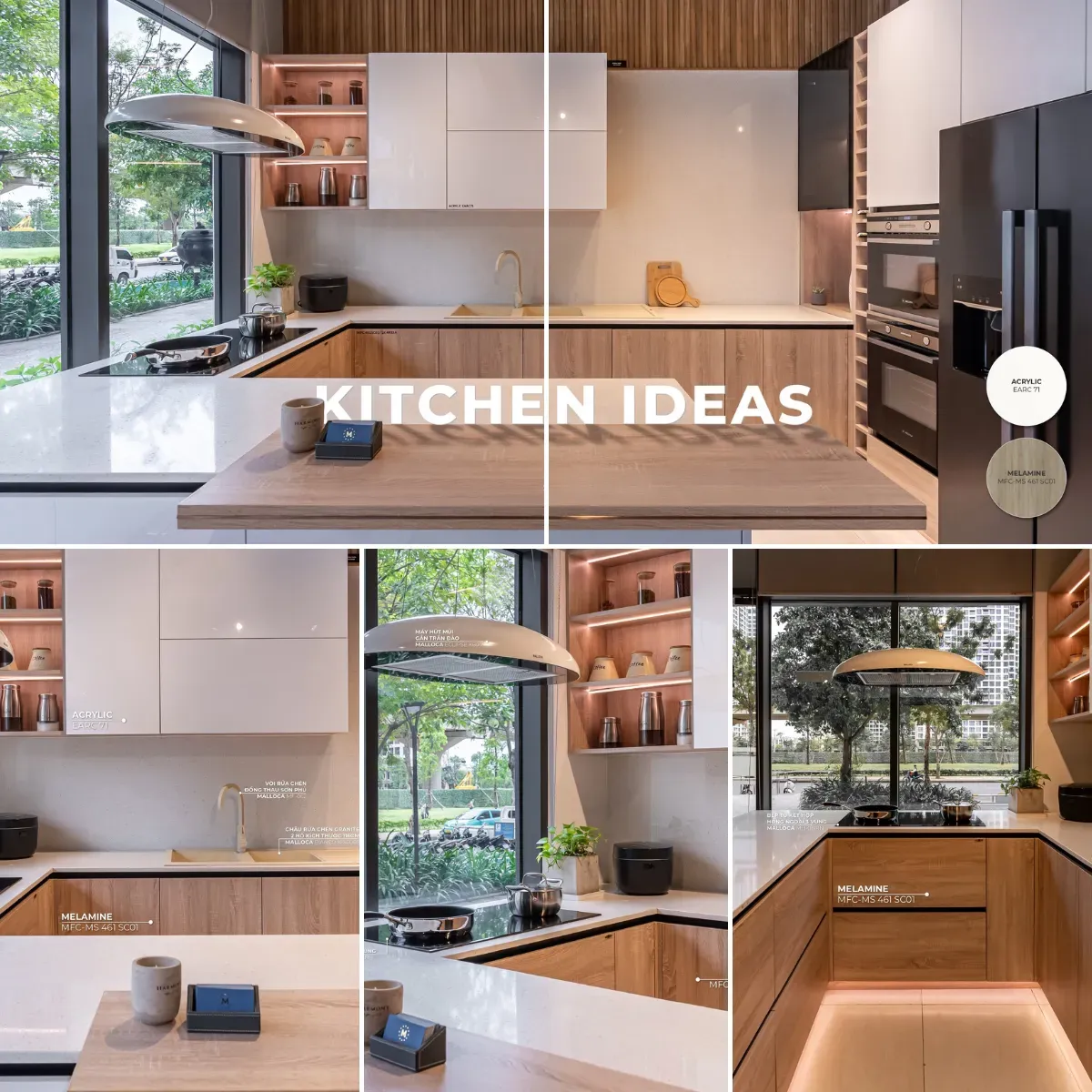 Công trình nội thất thực tế do xưởng nội thất Bảo Nam thi công