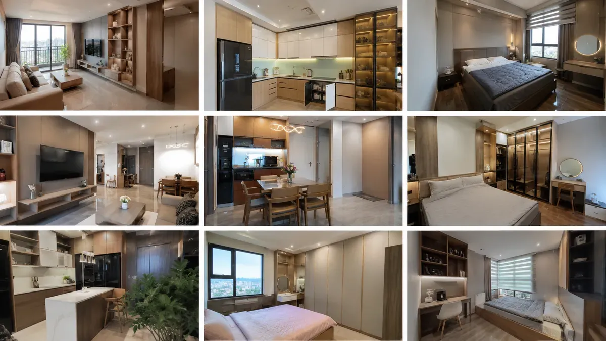Một số công trình nội thất thực tế đã được Xưởng Nội Thất Bảo Nam hoàn thiện.