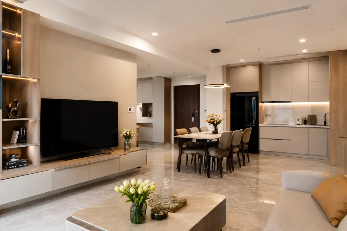 Thi Công Nội Thất Trọn Gói Từ Khảo Sát Đến Bàn Giao