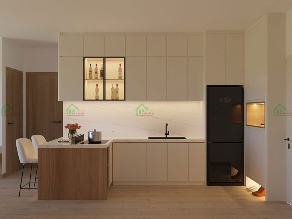 Đóng Tủ Bếp Theo Yêu Cầu Chuẩn Xưởng | Bền Đẹp 10–20 Năm