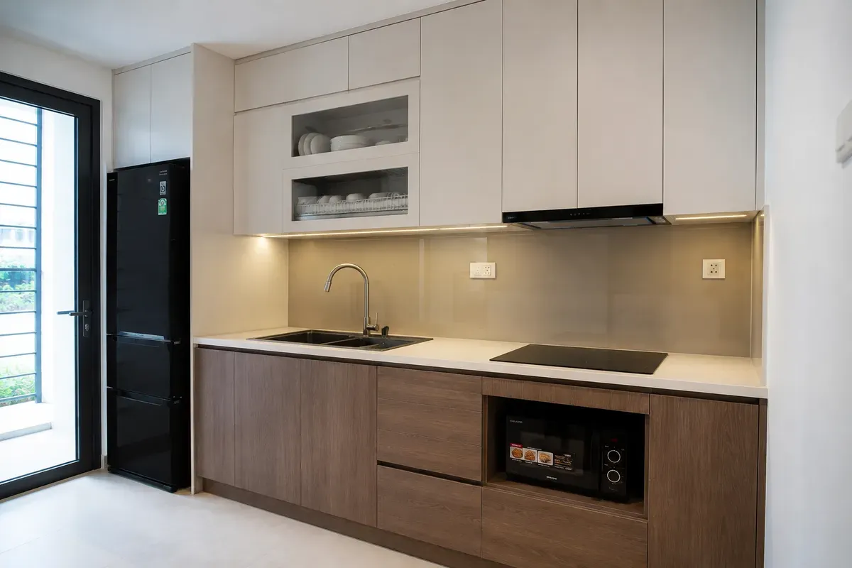 Thiết Kế Phòng Bếp Nhỏ Tối Ưu Công Năng, Gọn Đẹp