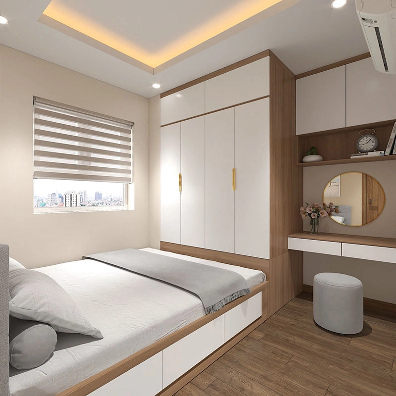 Tận dụng không gian với giường giật cấp thông minh