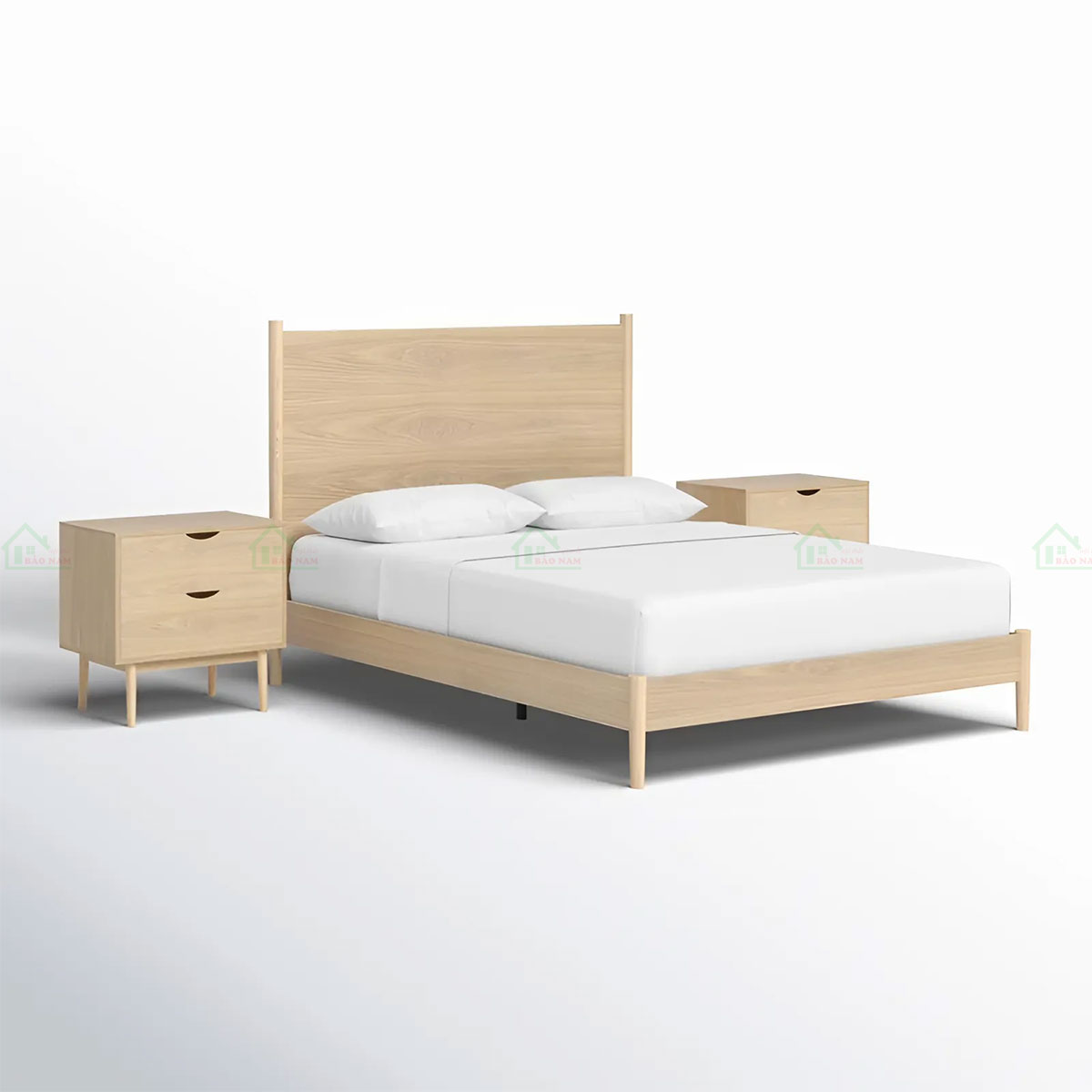Sơn PU màu tự nhiên bảo vệ bề mặt gỗ, chống trầy xước, tăng độ bền và tôn lên vẻ đẹp mộc mạc, sang trọng của gỗ.