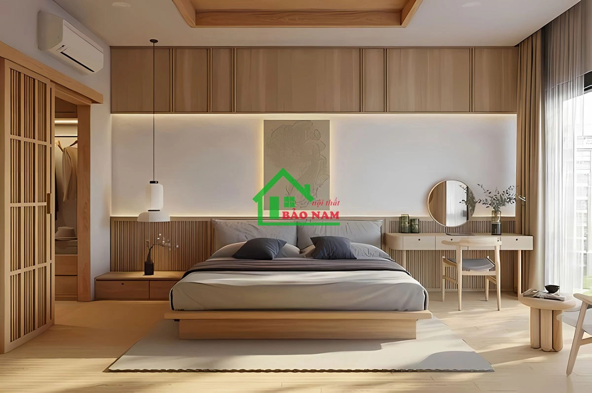 Giường ngủ gỗ công nghiệp cao cấp