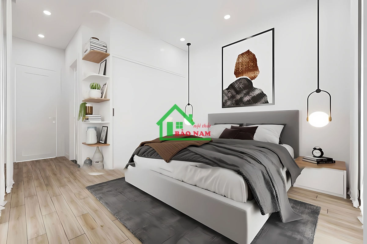Trải nghiệm cảm giác thoải mái trên chiếc giường ngủ đẹp với đệm êm ái và chăn trải mềm mại