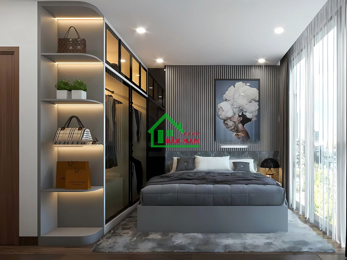 Mẫu giường ngủ đôi cao cấp dành cho vợ chồng