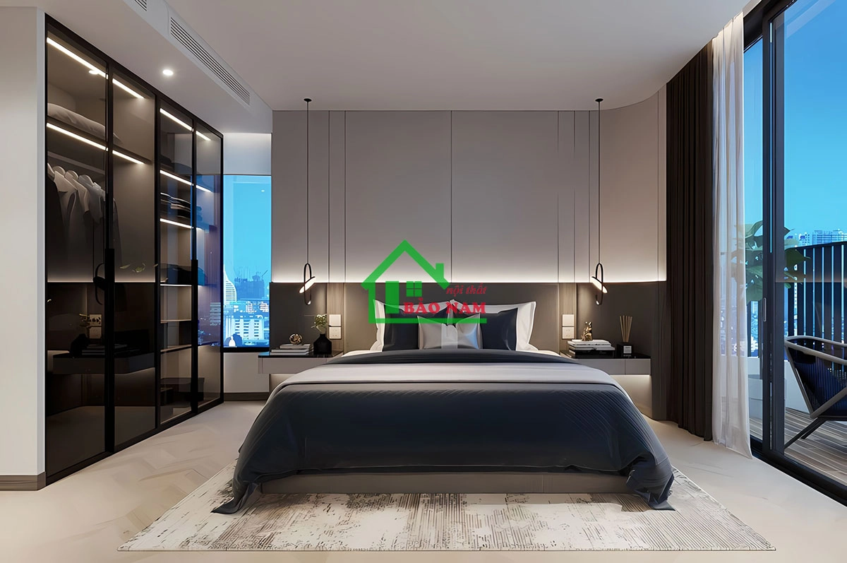 Phong cách thiết kế giường ngủ hiện đại