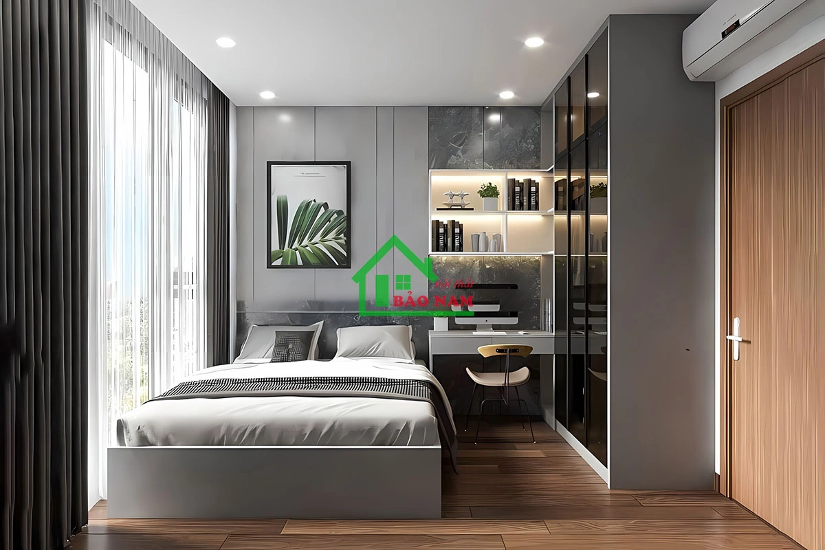 Thiết kế giường ngủ đẹp hiện đại