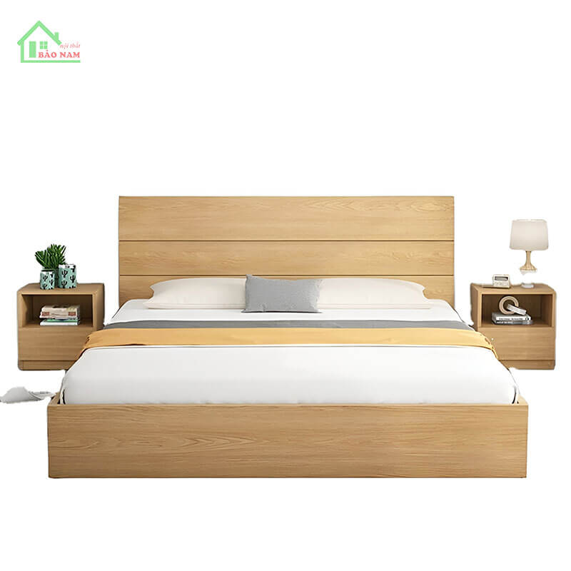 Giường Ngủ Gỗ Công Nghiệp An Cường GN13