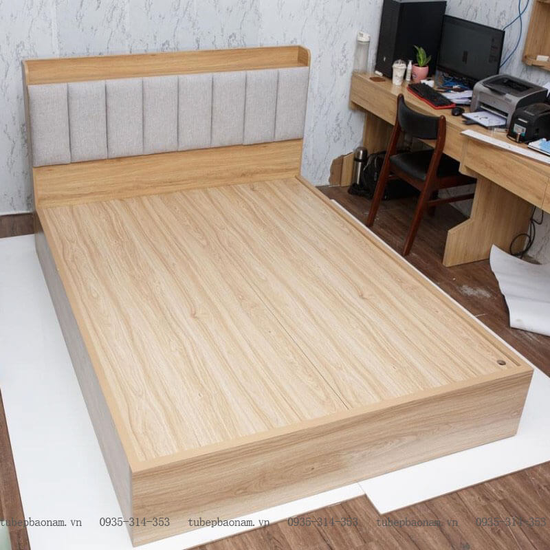 GIƯỜNG NGỦ GỖ CÔNG NGHIỆP HIỆN ĐẠI GN06