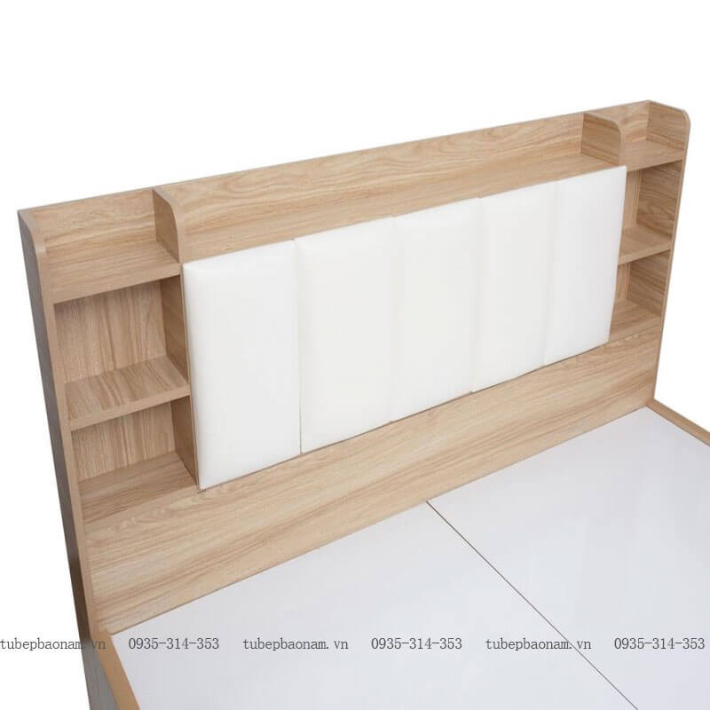 Mẫu giường ngủ gỗ công nghiệp hiện đại GN07