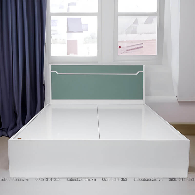 Đặt sản xuất giường ngủ gỗ công nghiệp GN09