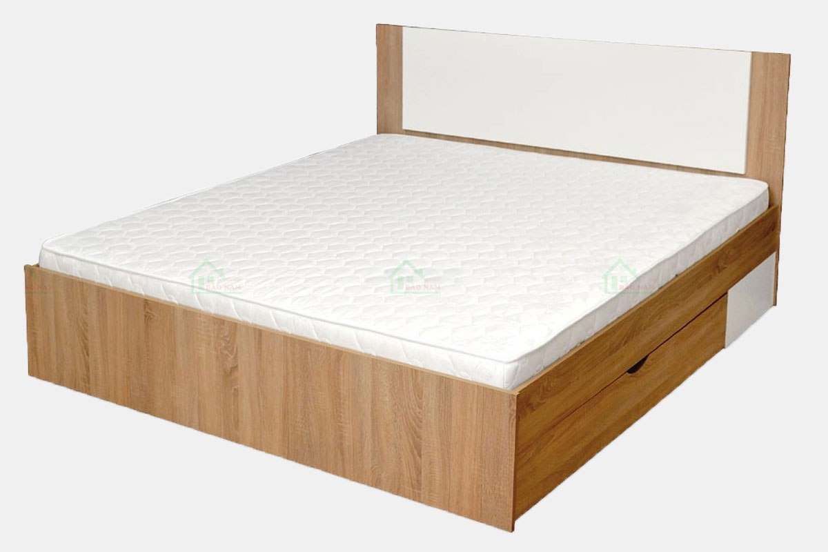 Giường Ngủ Gỗ Công Nghiệp Hiện Đại GN47
