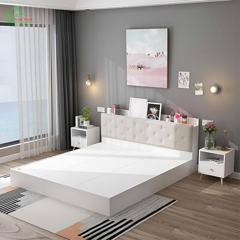 Giường ngủ gỗ công nghiệp An Cường