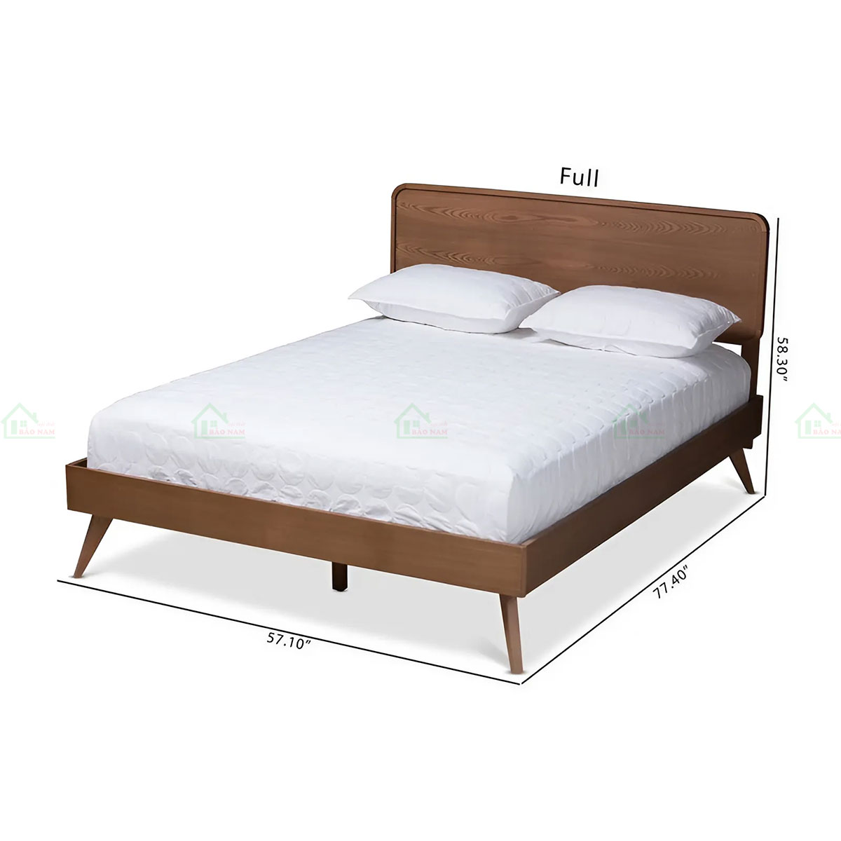 Giường Ngủ Gỗ Sồi Tự Nhiên GTN29