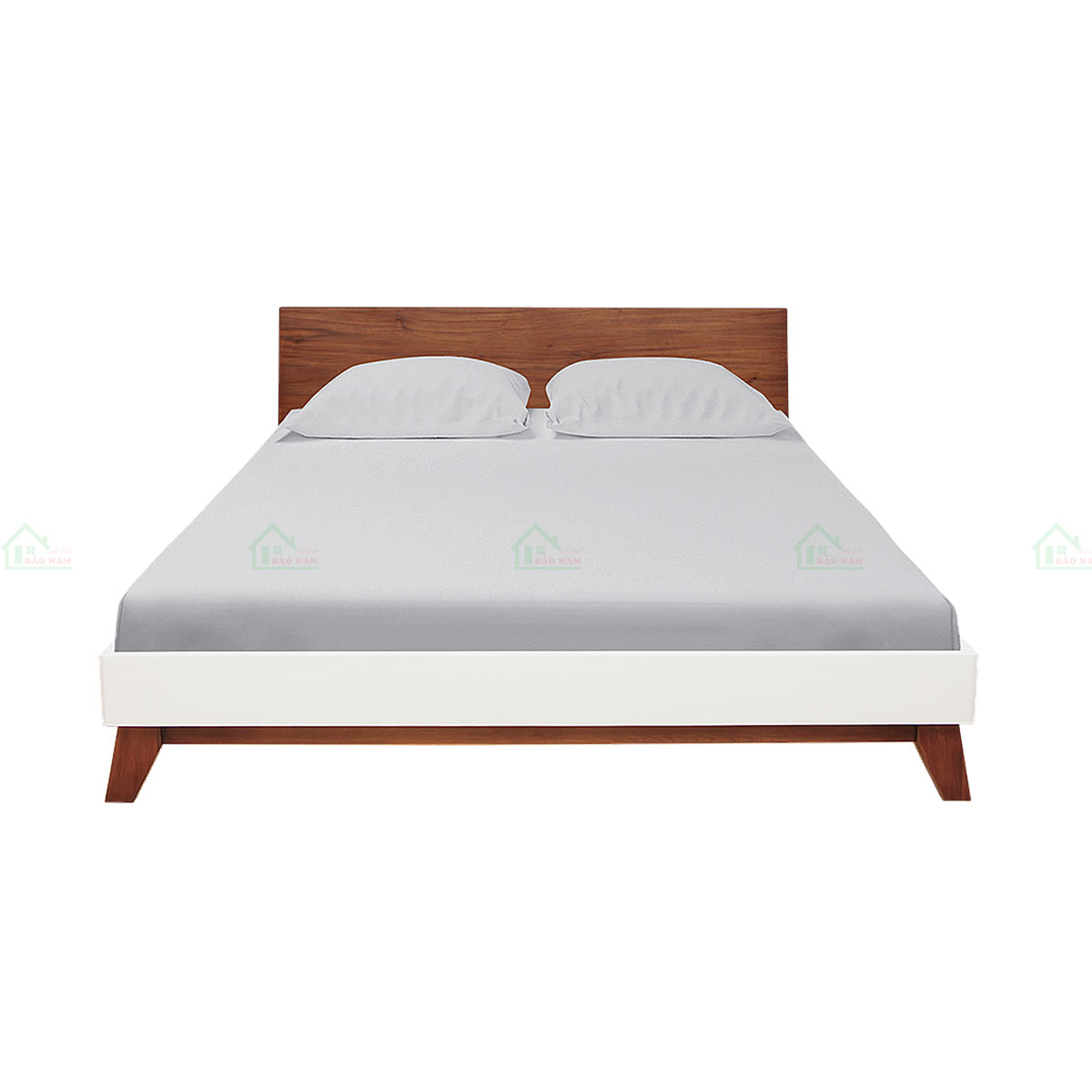 Thiết kế hiện đại, đơn giản, tạo điểm nhấn cho không gian phòng ngủ.