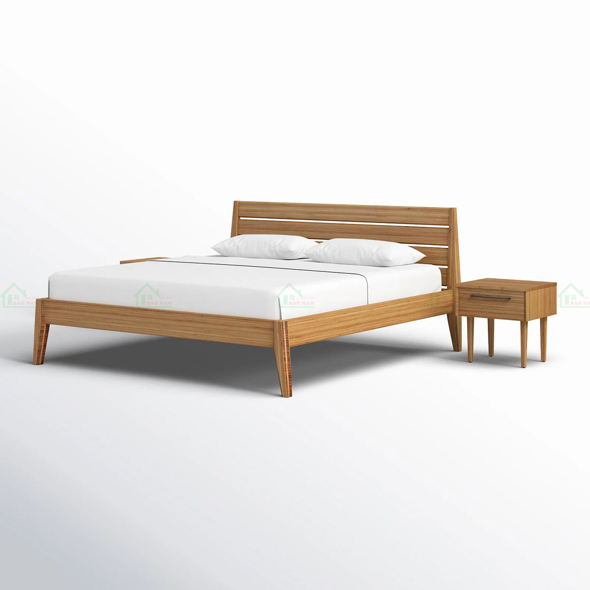 Sơn PU màu tự nhiên bảo vệ bề mặt gỗ, chống trầy xước, tăng độ bền và tôn lên vẻ đẹp mộc mạc, sang trọng của gỗ.