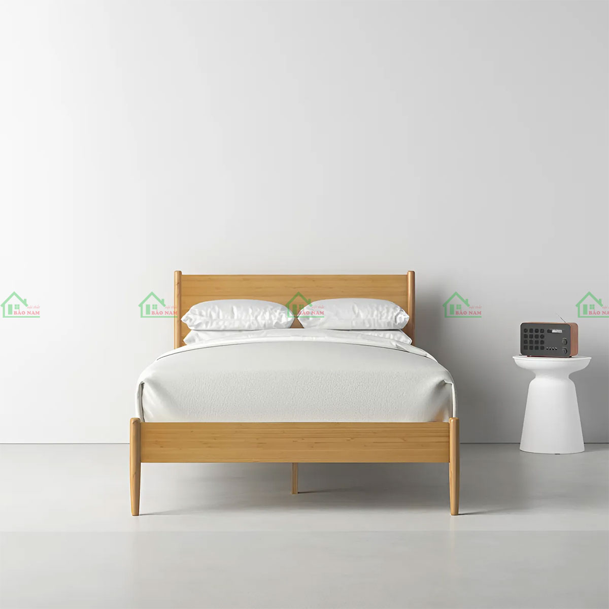 Thiết kế hiện đại sang trọng với kiểu dáng đơn giản, tinh tế, phù hợp với nhiều phong cách nội thất, tạo điểm nhấn cho không gian phòng ngủ.