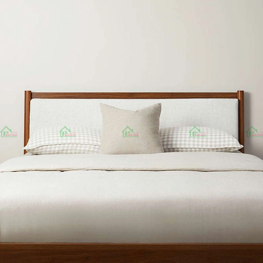 Khung giường gỗ tự nhiên GTN39 chắc chắn và bền đẹp