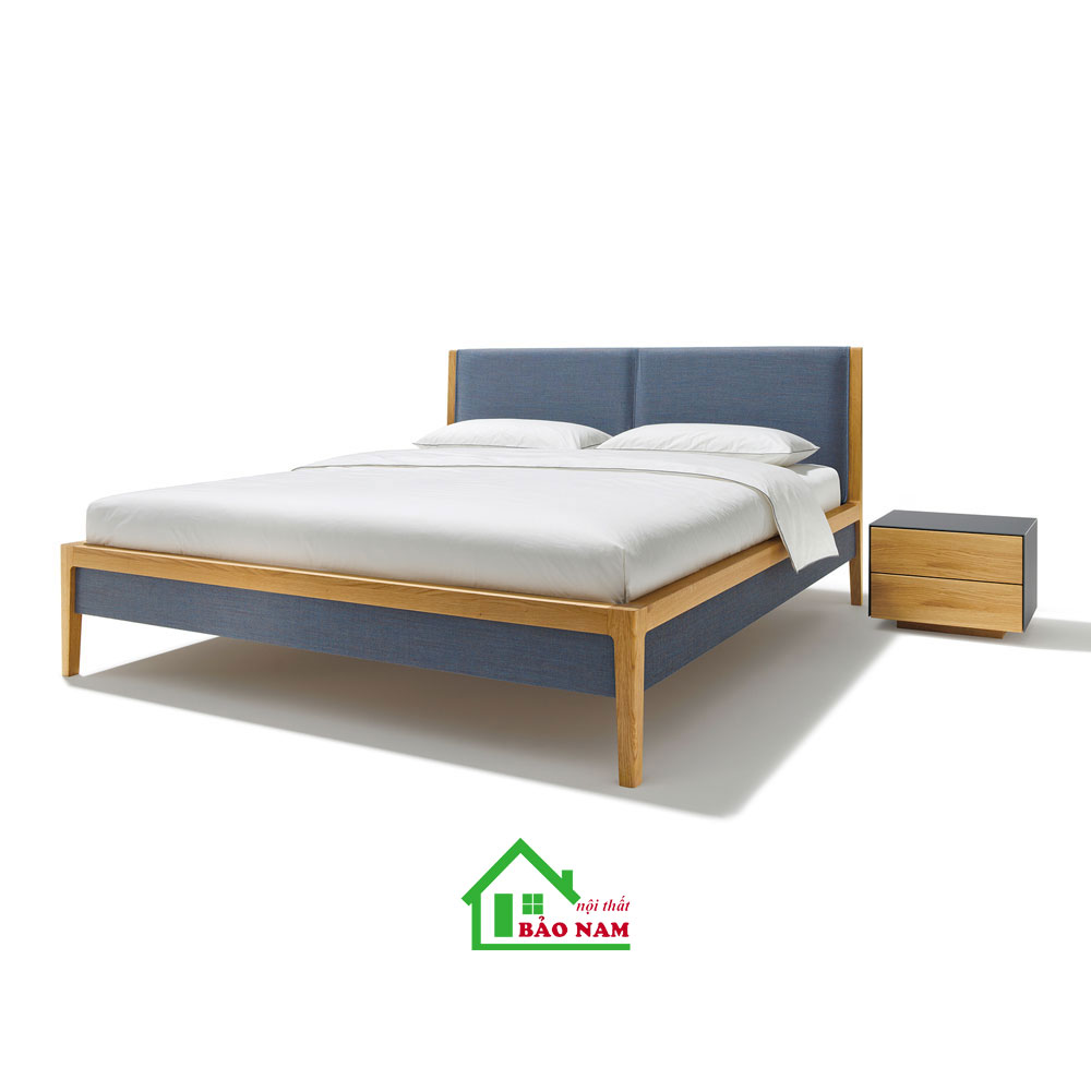 Giường Ngủ Gỗ Tự Nhiên Hiện Đại GTN8
