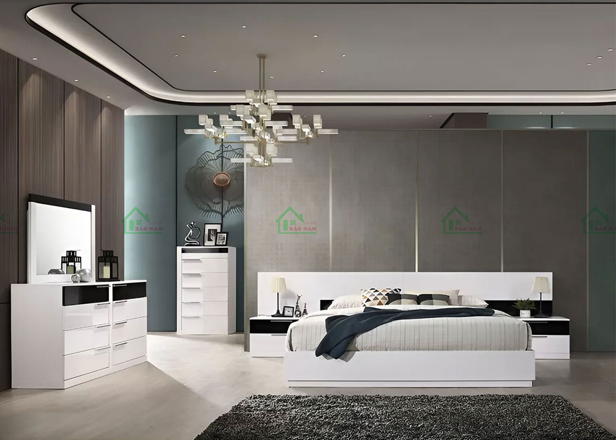 Thiết kế GN44 mang màu trắng tinh tế, tạo cảm giác thoáng đãng, rộng rãi và phù hợp với nhiều phong cách nội thất.