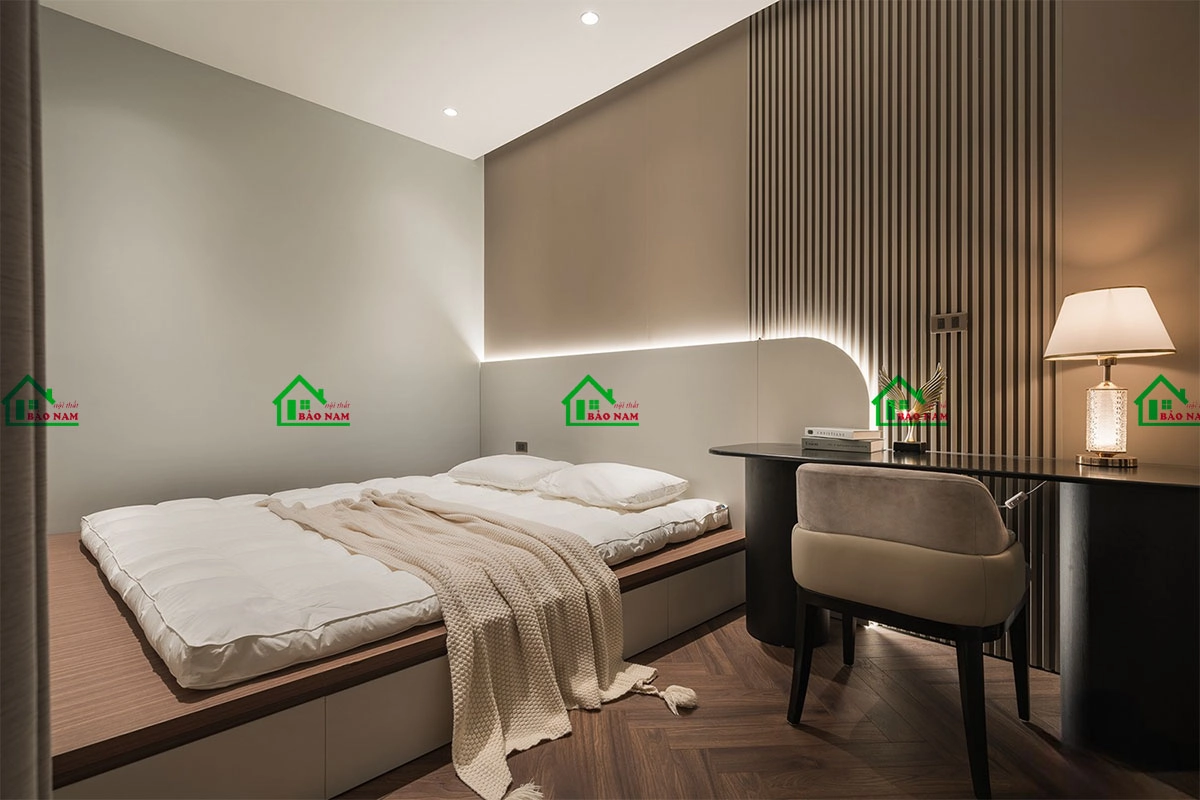 Thiết kế giường hộp tối ưu cho phòng ngủ nhỏ