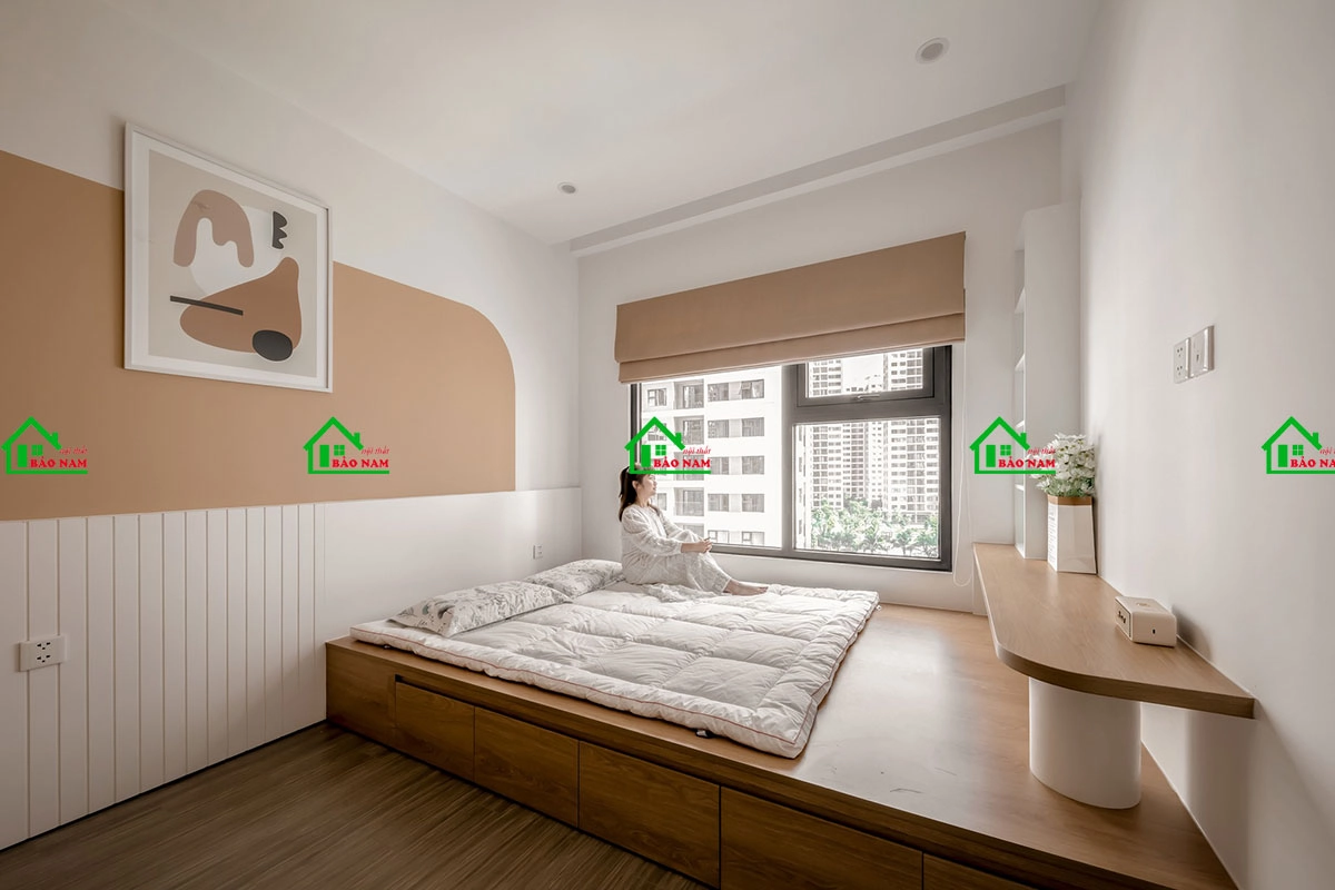 Mẫu giường phản đẹp, đa năng cho phòng ngủ 