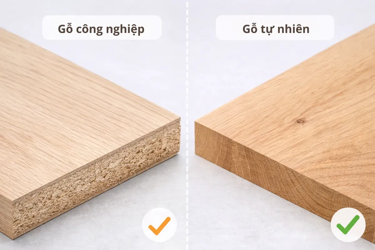 Lựa chọn đúng vật liệu nội thất sẽ ảnh hưởng trực tiếp đến độ bền, thẩm mỹ và chi phí lâu dài.