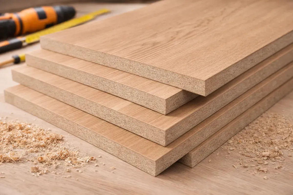 vật liệu gỗ HDF trong thi công nội thất