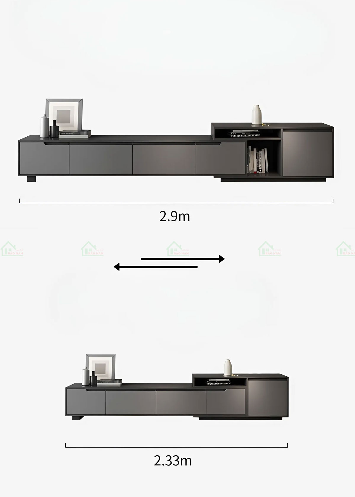 Kệ Để Tivi Phòng Khách Đẹp Hiện Đại PK43