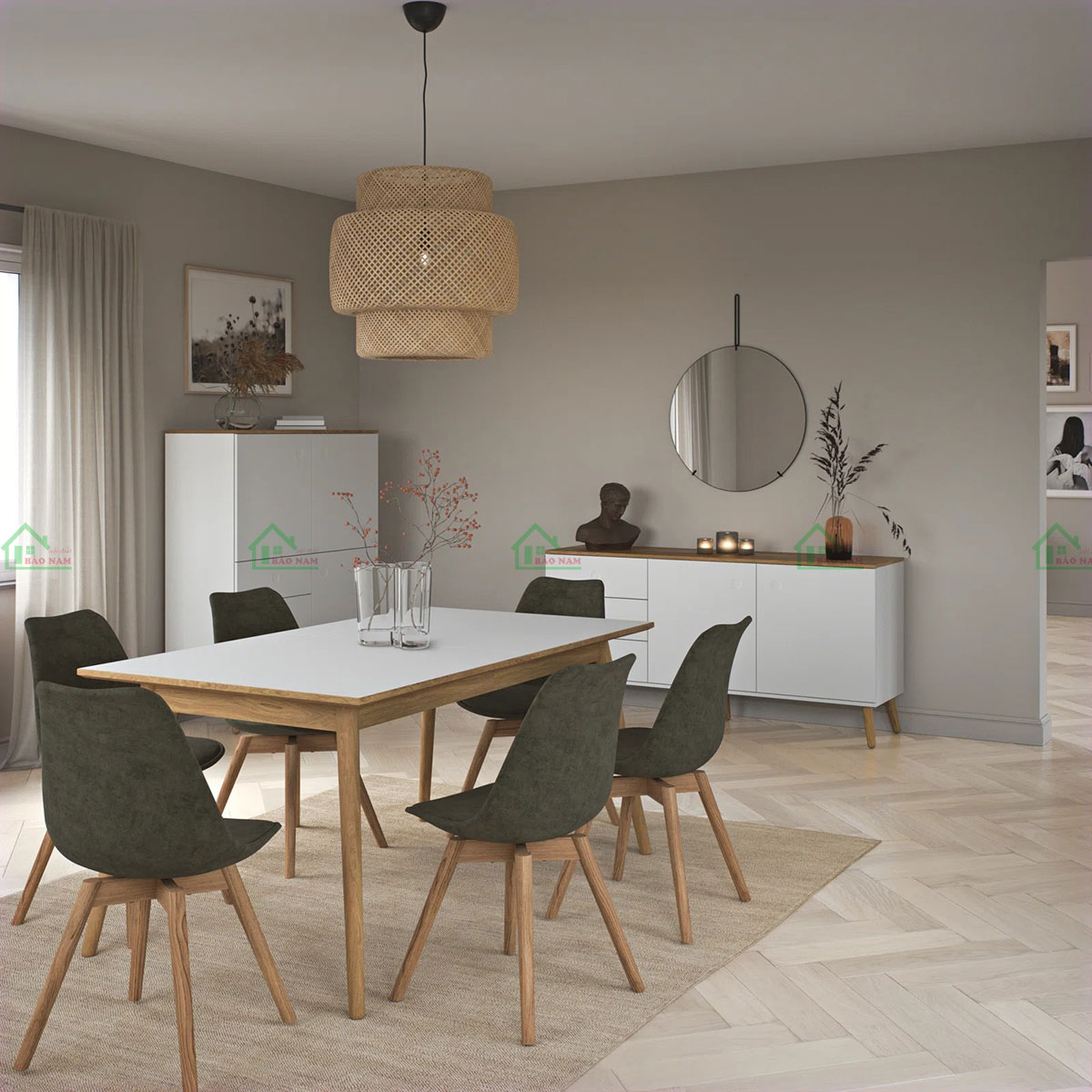 Kệ Tivi Gỗ MDF Đẹp Hiện Đại PK55