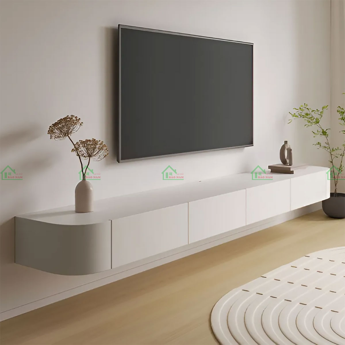 Kệ Tivi Treo Tường Đẹp PK48
